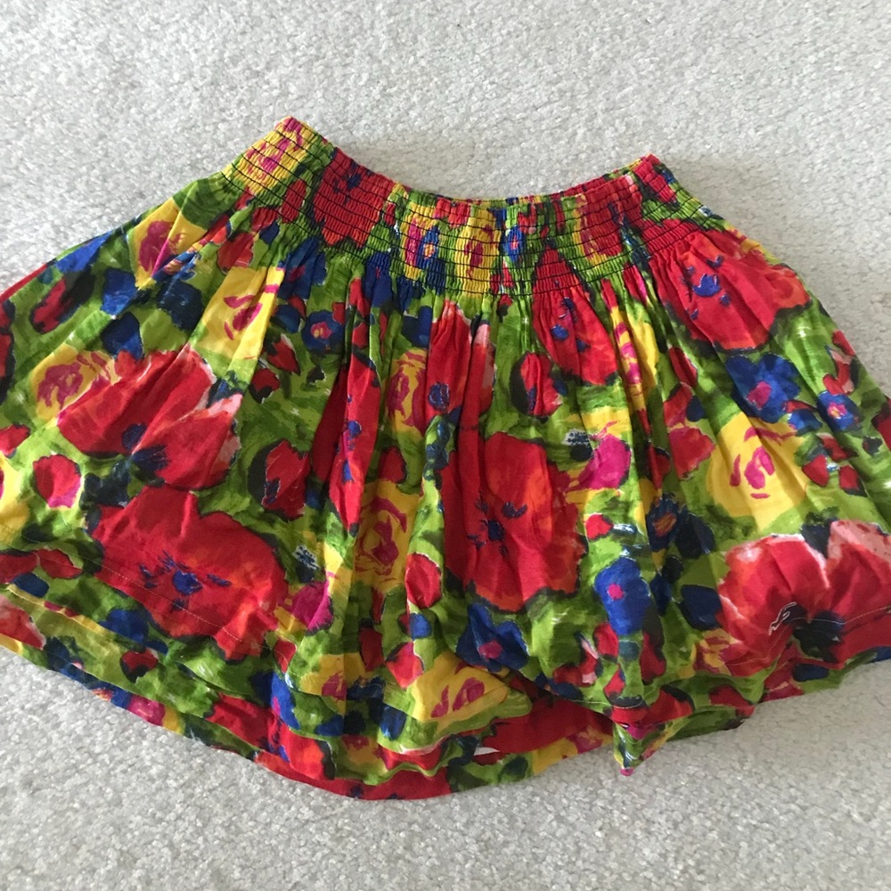 Hollister Floral Skirt